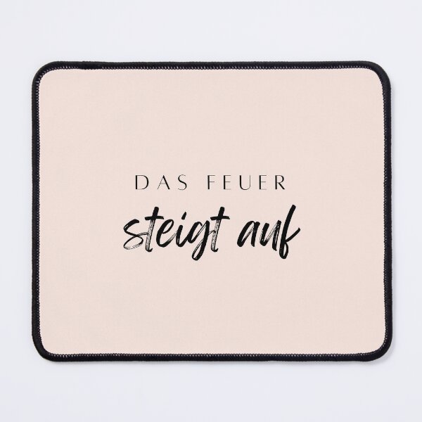 Item preview, Das Feuer steigt auf | Pastel Pink Background designed and sold by RM-Journey.