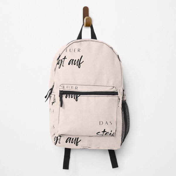 Item preview, Das Feuer steigt auf | Pastel Pink Background designed and sold by RM-Journey.