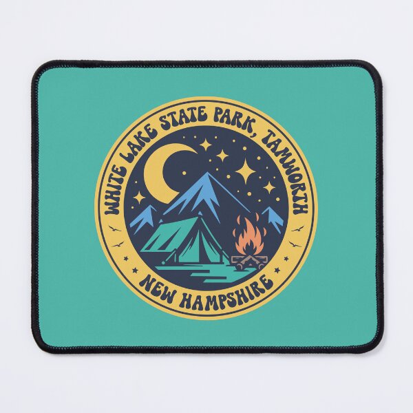 Item preview, White Lake State Park New Hampshire Camping Design designed and sold by CynthiaGraphics.
