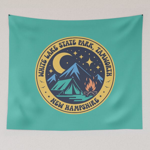 Item preview, White Lake State Park New Hampshire Camping Design designed and sold by CynthiaGraphics.