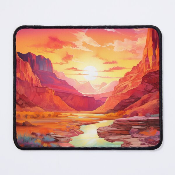 Item preview, Sunset Stream Canyon designed and sold by PrintPulseInk.