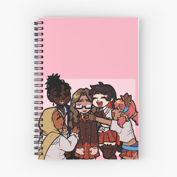 Item preview, vigilante schoolgirls designed and sold by catatasleepover.