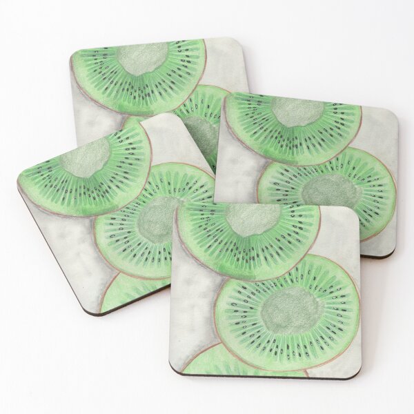 Item preview, 3 kiwi slices designed and sold by Artbysarah23.