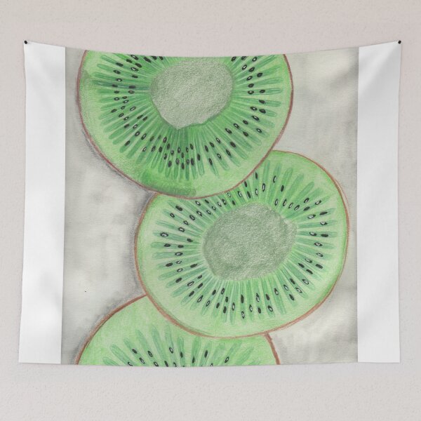 Item preview, 3 kiwi slices designed and sold by Artbysarah23.