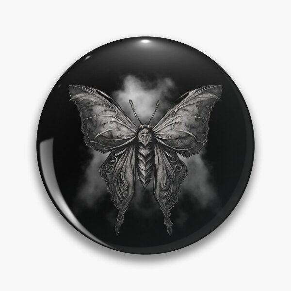 Item preview, Aesthetic Magical Moth- Gothic Vibe dust designed and sold by ButtonBonanza.