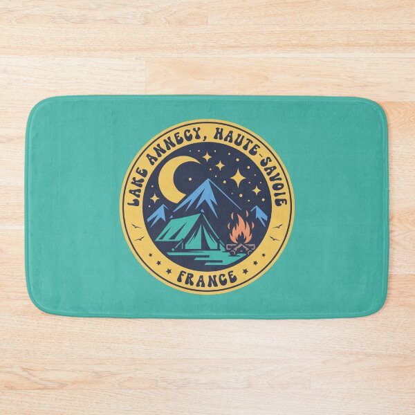 Item preview, Lake Annecy Haute-Savoie France Camping Design designed and sold by CynthiaGraphics.