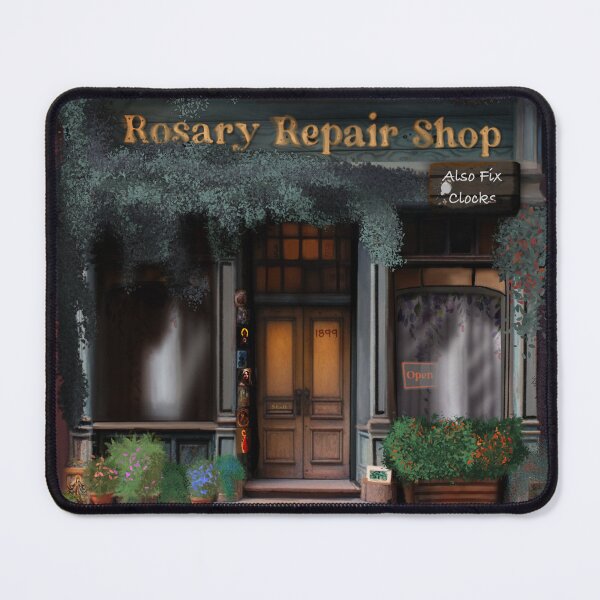 Item preview, The Rosary Repair Shop  designed and sold by HappyRandomArt.
