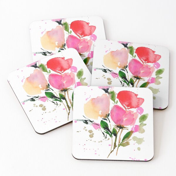 Item preview, Loose watercolour flowers designed and sold by TheArtOfNata.