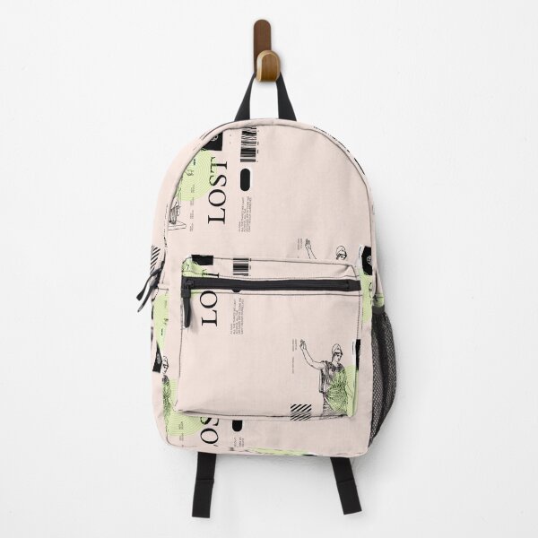 Item preview, Lost | Statue Illustration | Pastel Pink Background designed and sold by RM-Journey.