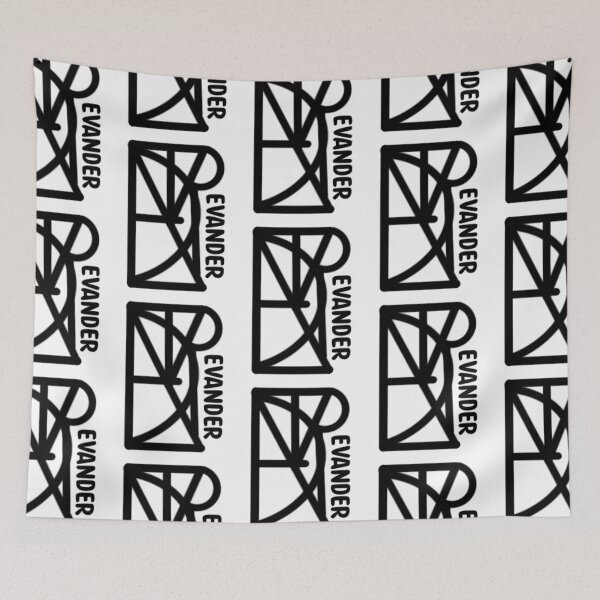 Item preview, Evander Name Art in black  designed and sold by HarrisonDesign.
