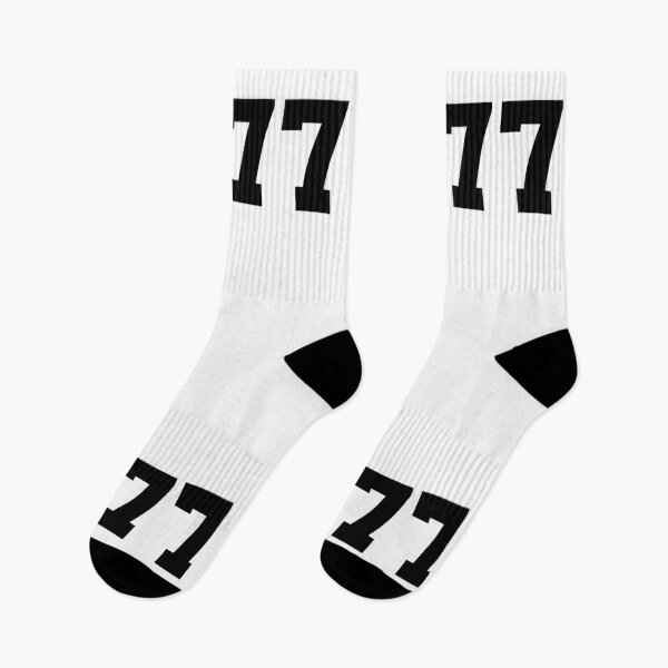 Item preview, 77, seventy-seven, black, University designed and sold by Numbers-Art.