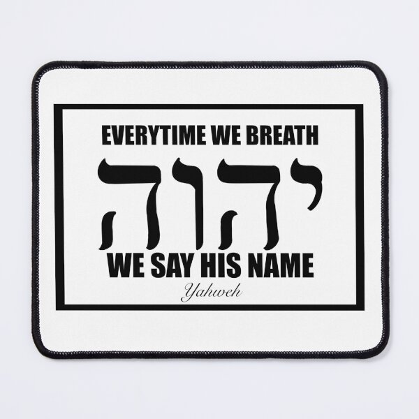 Item preview, EVERYTIME we breath we say his name designed and sold by LizHumorComics.