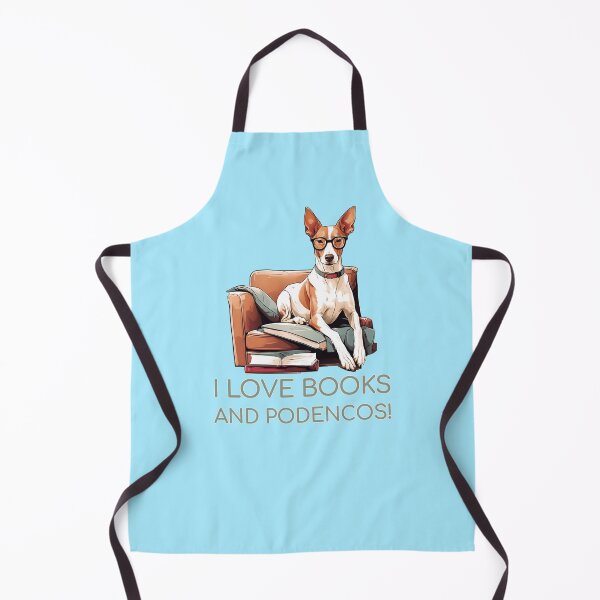 Item preview, Podenco Bookworm - A Cozy Design for Book Lovers designed and sold by brindled.