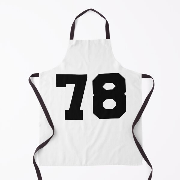 Item preview, 78, seventy-eight, black, University designed and sold by Numbers-Art.
