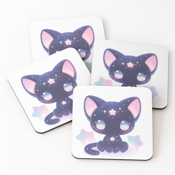 Item preview, Celestial Kitty designed and sold by CrownArtCraft.