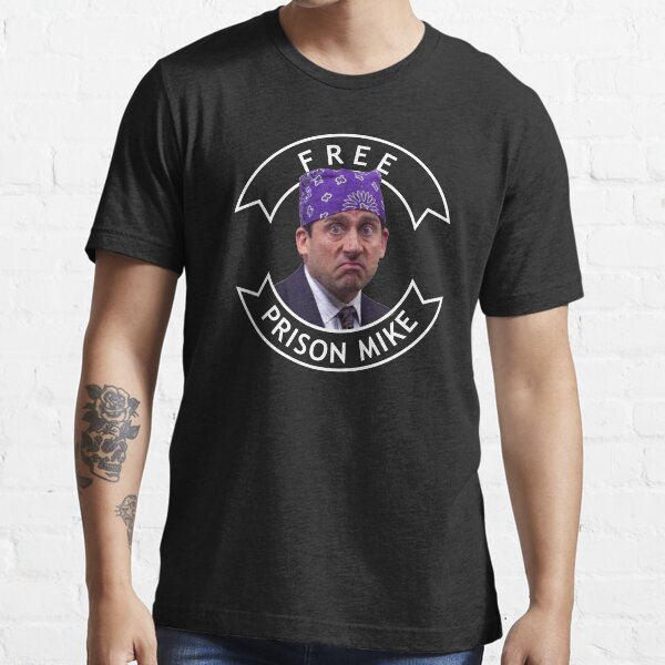 Camiseta con estampado de MIKE de prisión, camisa de michael paper, dunder  mifflin, office, PRISON mike - AliExpress