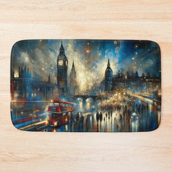 Item preview, Midnight Pulse - London's Luminous Symphony designed and sold by leyfinder.