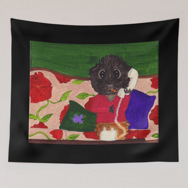 Item preview, Guinea Pigs on the Phone: A Stranger Calling Hen Wen designed and sold by Guinea Pigs and Books.