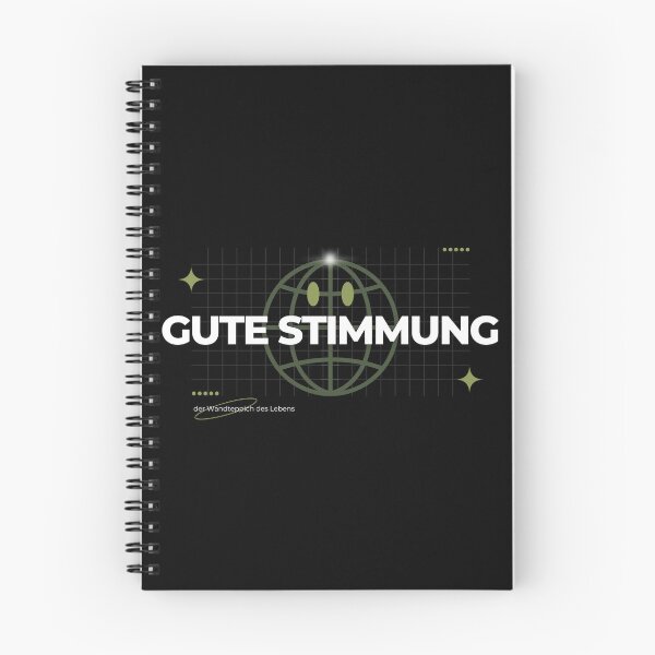 Item preview, GUTE STIMMUNGEN | Black Background designed and sold by RM-Journey.