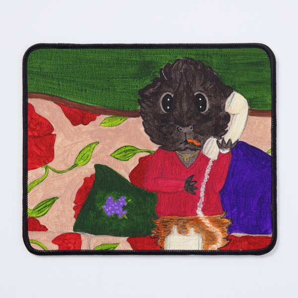 Item preview, Guinea Pigs on the Phone: A Stranger Calling Hen Wen designed and sold by Guinea Pigs and Books.