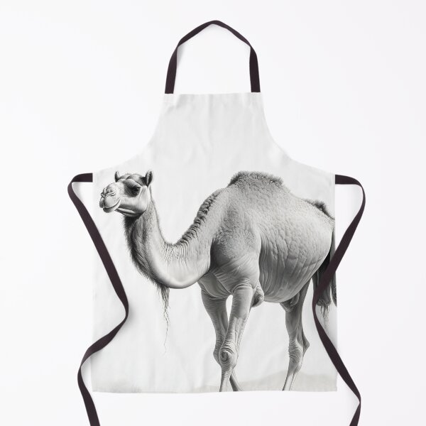 Item preview, Black and white Camel drawing designed and sold by Pencil-Art.