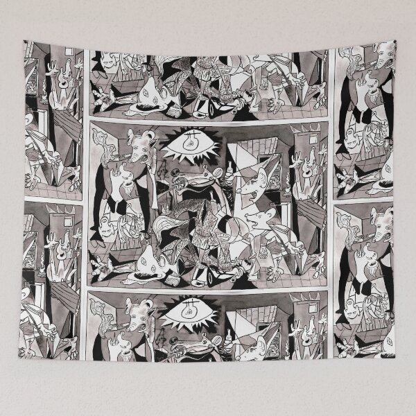 Item preview, Guernica with rats designed and sold by ThiagoSouzaRats.
