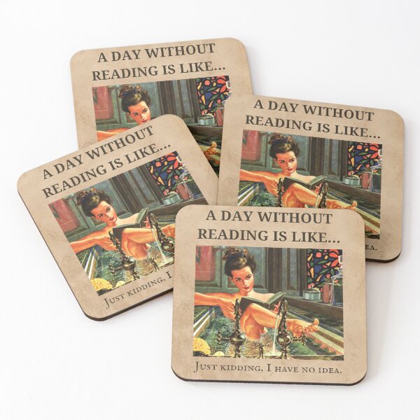 Item preview, Book Lover Quotes ( A Day Without Reading Is Like..) designed and sold by AJdodd.