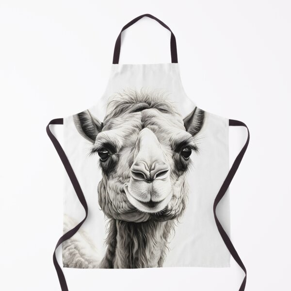 Item preview, Black and white Camel drawing designed and sold by Pencil-Art.