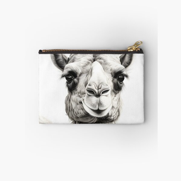 Item preview, Black and white Camel drawing designed and sold by Pencil-Art.