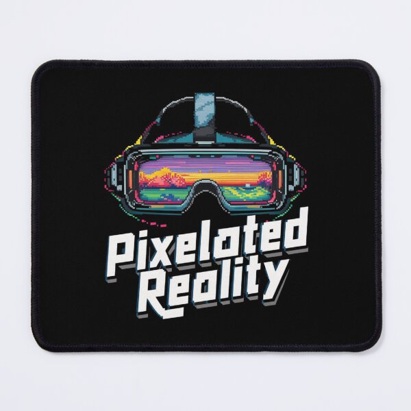 Item preview, Vr Headset Pixelated Reality designed and sold by HOMEDESIGNPRINT.