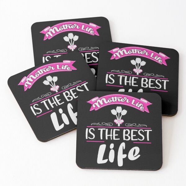 Item preview, Mom Life Is The Best Life Mother Sayings designed and sold by FYS-Arte-Style.