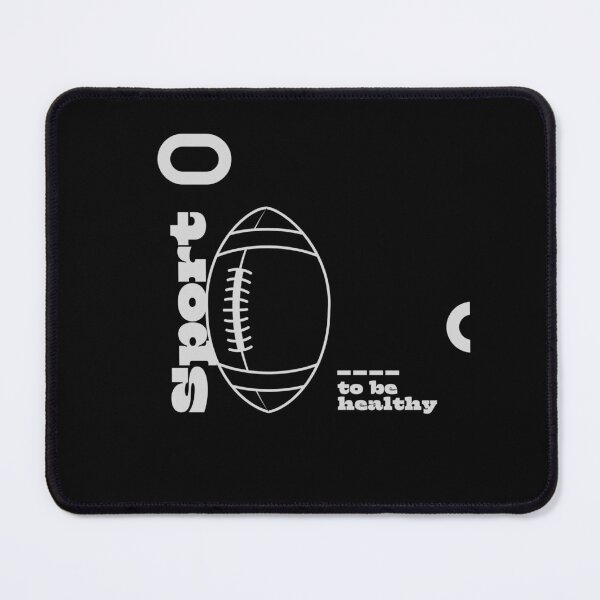 Item preview, Sport - to be healthy | Football | Black Background designed and sold by RM-Journey.