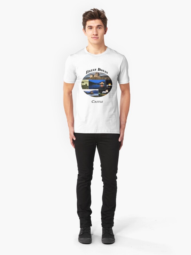 Alternate view of Eilean Donan Castle Slim Fit T-Shirt