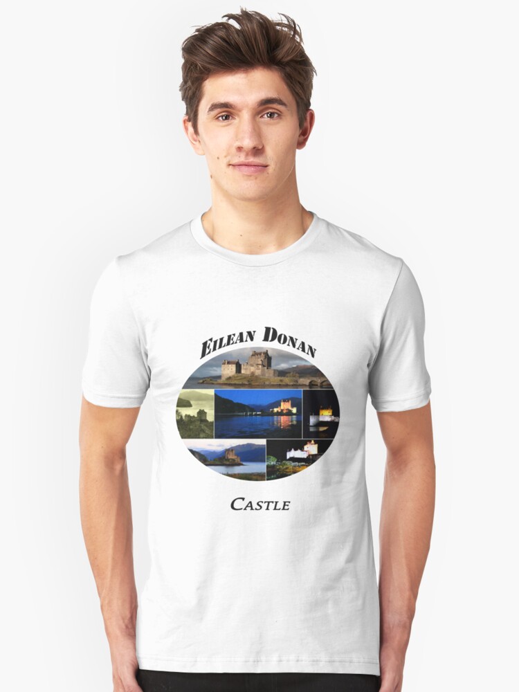 Alternate view of Eilean Donan Castle Slim Fit T-Shirt