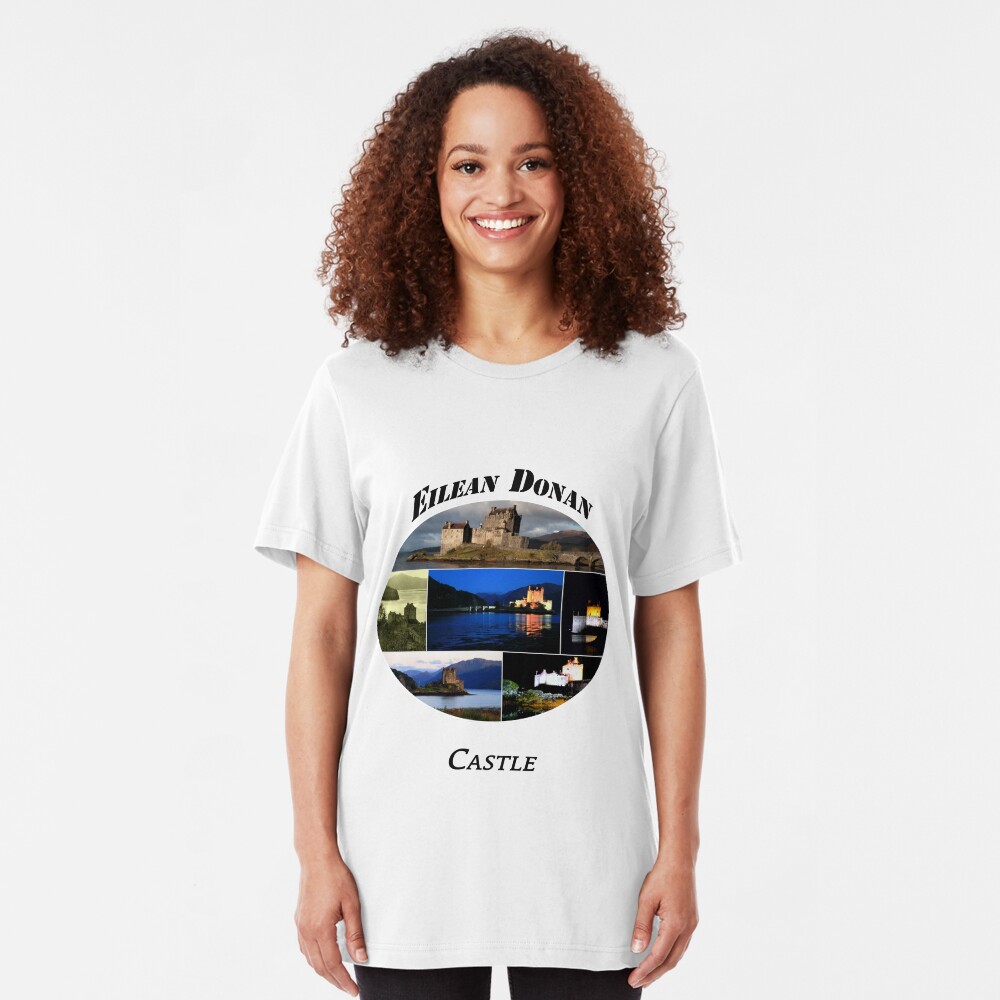 Eilean Donan Castle Slim Fit T-Shirt