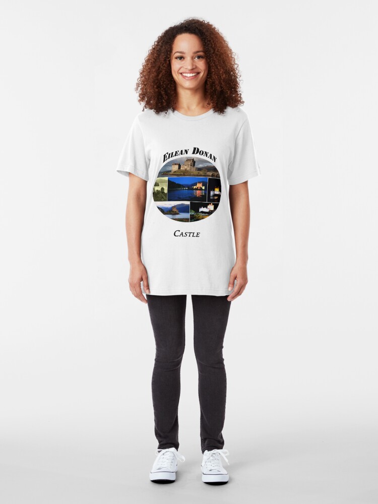 Alternate view of Eilean Donan Castle Slim Fit T-Shirt