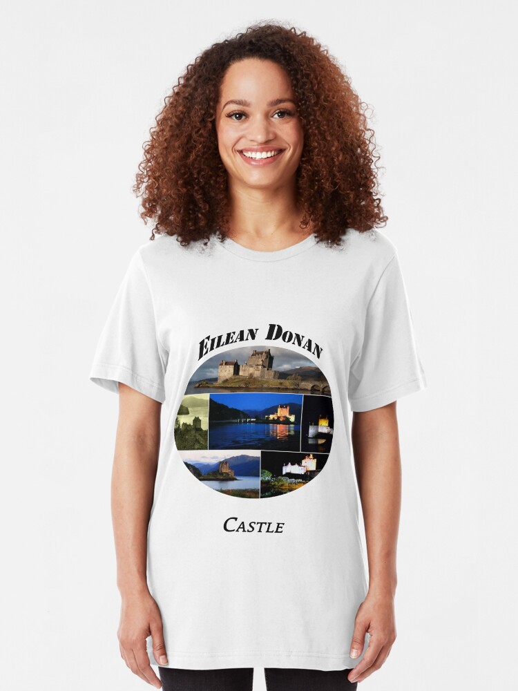 Alternate view of Eilean Donan Castle Slim Fit T-Shirt