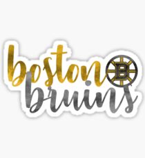 Boston Bruins watercolor Sticker