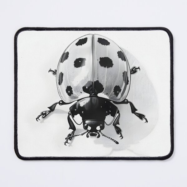 Item preview, Black and White Ladybug Pencil Drawing! designed and sold by Pencil-Art.