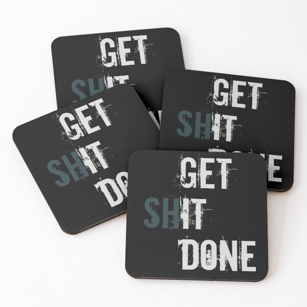 Item preview, Get *It Done - Motivation Conviction Success designed and sold by beDiceDesigns.