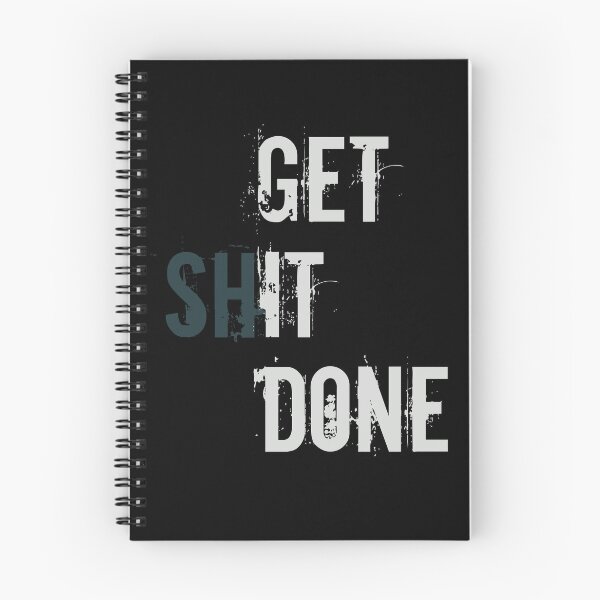 Item preview, Get *It Done - Motivation Conviction Success designed and sold by beDiceDesigns.