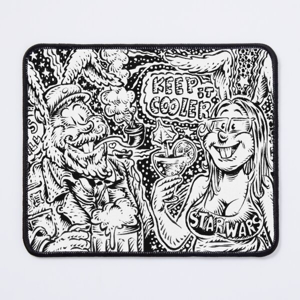 Item preview, Bunny man and Bunny Girl - Echo of the Bunnymen underground. Let's chill designed and sold by dpachers.