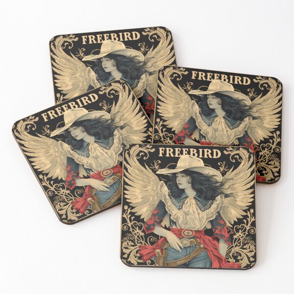 Item preview, Bohemian Cowgirl Angel Art for Apparel & Decor designed and sold by David Balzen.