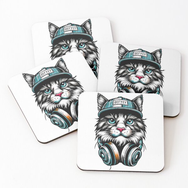 Item preview, Groovy Beats Feline designed and sold by digifotis.