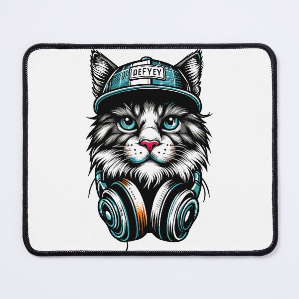 Item preview, Groovy Beats Feline designed and sold by digifotis.