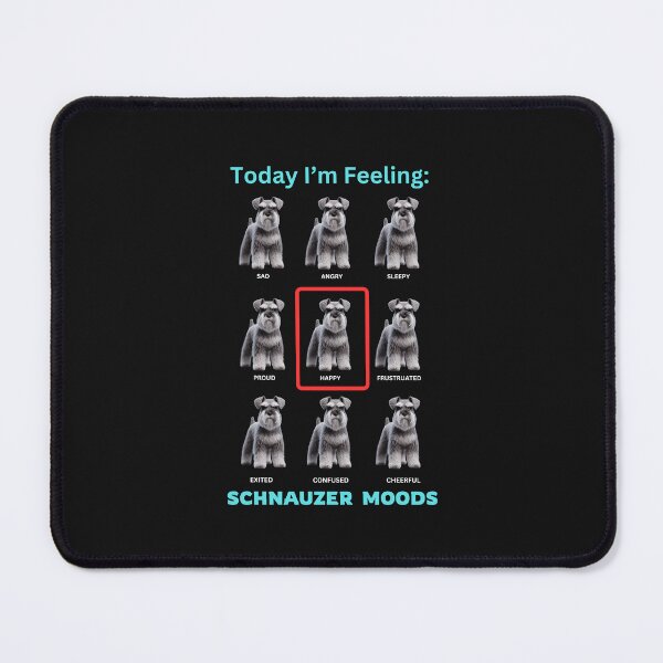 Item preview, Schnauzer Moods designed and sold by SyTcreations.