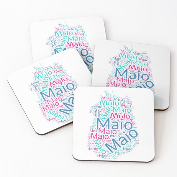 Item preview, Maio word cloud in the shape of the island designed and sold by XprD.