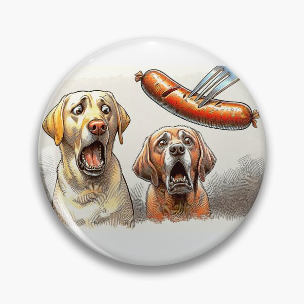 Item preview, Gone to the Dogs, sausage on a Fork. Get Forked designed and sold by Get-Forked.