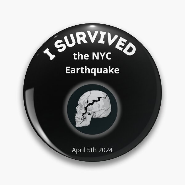 Item preview, I survived the NYC earthquake 2024 designed and sold by AnnDart.