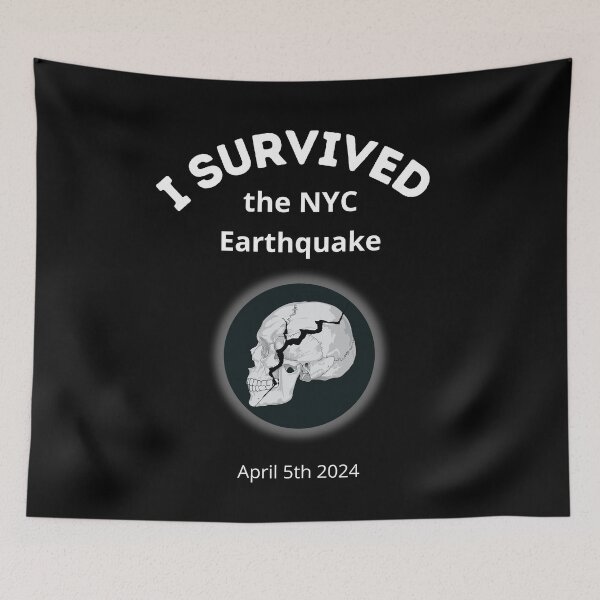 Item preview, I survived the NYC earthquake 2024 designed and sold by AnnDart.